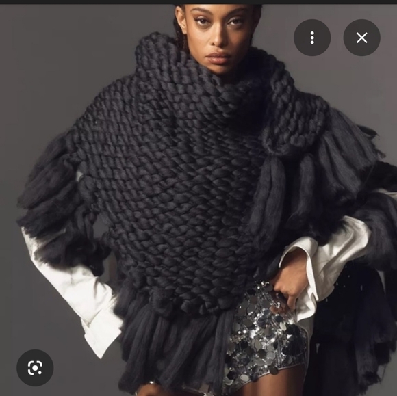 Anthropologie Jackets & Blazers - Anthropologie Cable Knit Scarf